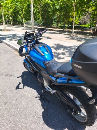 Honda NC750X DCT Adventure Moto Azul/Plata