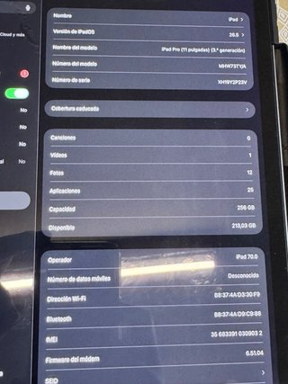 iPad Pro 11 3ª Gen 5G M1