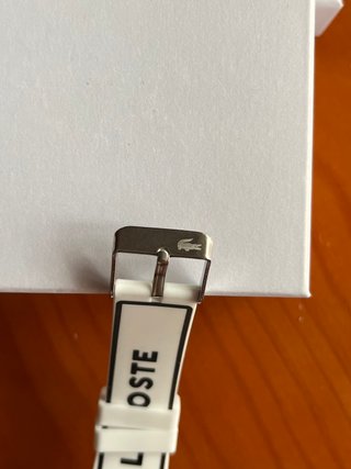 Reloj Lacoste Blanco con Cocodrilo Verde