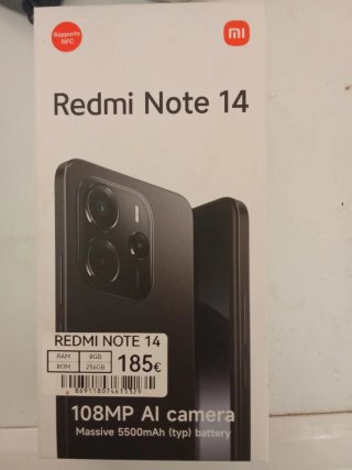 Xiaomi Redmi Note 14 256GB 8GB RAM