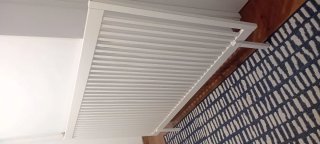 Cabecero Bardu Ikea madera blanca