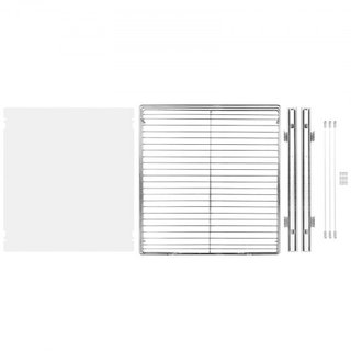 Organizador de Gabinete Extraíble de 50.8 cm de Ancho x 53.3 cm de Profundidad, Estantes de Despensa de Alta Resistencia, Cajones Deslizables de Acero Cromado, Almacenamiento de Cajones Deslizable...