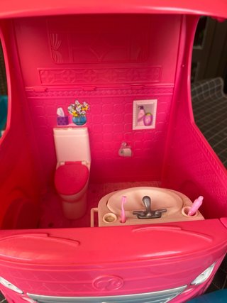Furgoneta Barbie Rosa Grande