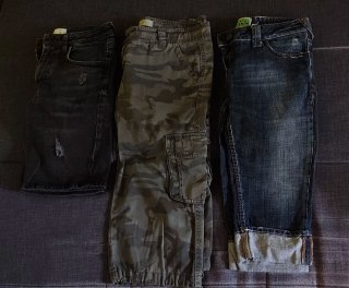 Pantalones cortos vaqueros