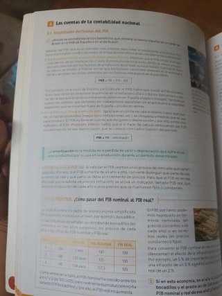 Libro de Economía 1 bachillerato Revuela
