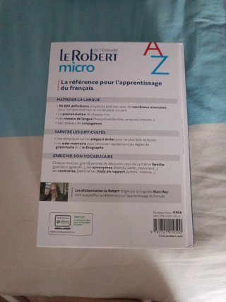 Le Robert micro Dictionnaire d'apprentissage du...