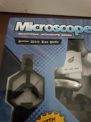 Microscopio Educativo Nuevo Sin Abrir