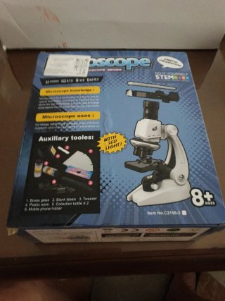 Microscopio Educativo Nuevo Sin Abrir
