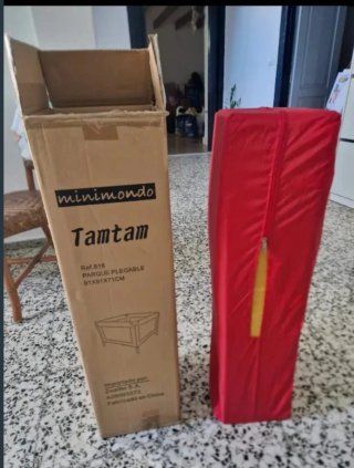 Cuna Parque infantil plegable Minilmundo Tamtam