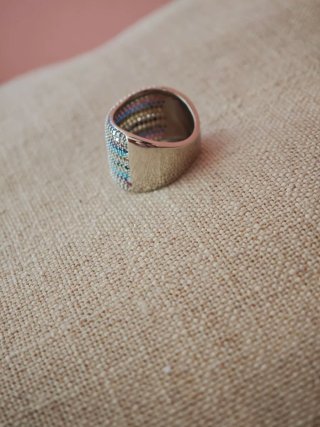 Anillo Multicolor con Circonitas
