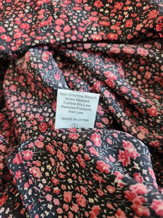 Vestito estivo Lungo Floreale Boho come nuovo Tg M