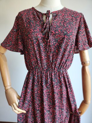 Vestito estivo Lungo Floreale Boho come nuovo Tg M