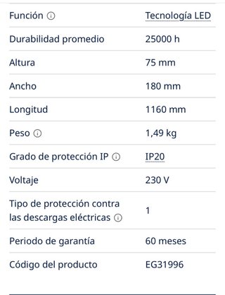 Lámpara Techo LED Eglo + 2 Lámparas Mesa LED