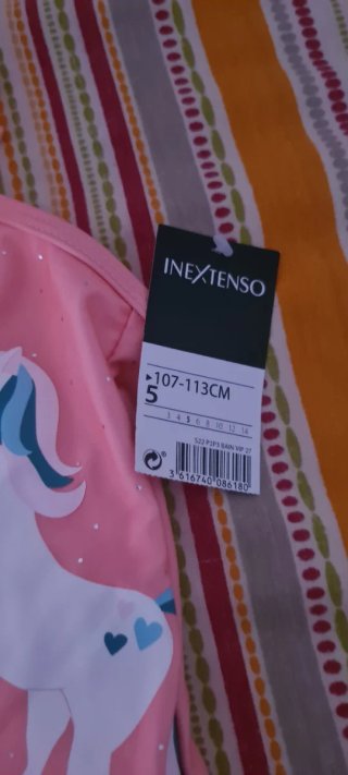 Bañador niña unicornios rosa
