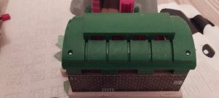 Tren de madera BRIO con expansión de vías y trenes