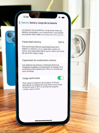 IPHONE 13 128GB 100% BATERÍA ORIGINAL - IMPOLUTO