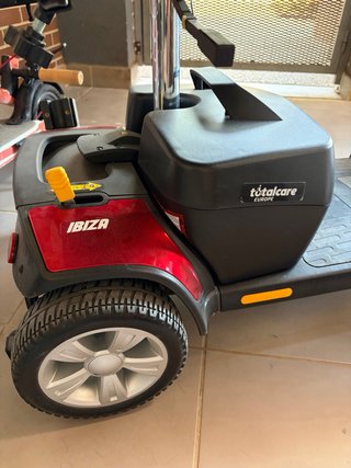 Scooter Movilidad TotalCare M Rojo/Negro