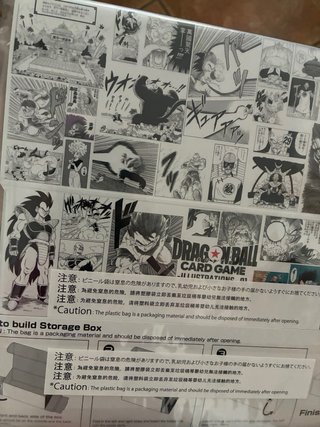 Dragon Ball manga accessories set illustrations 01