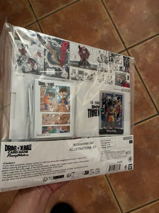 Dragon Ball manga accessories set illustrations 01