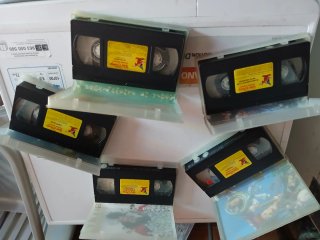 Lote 5 VHS Disney Clásicos