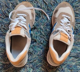 New Balance 574 Beige/Marrone Sneakers