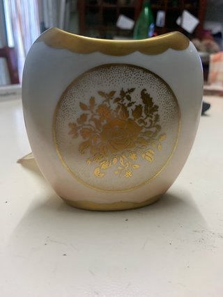 Oreficeria su porcellana - Oggetto d'Arte