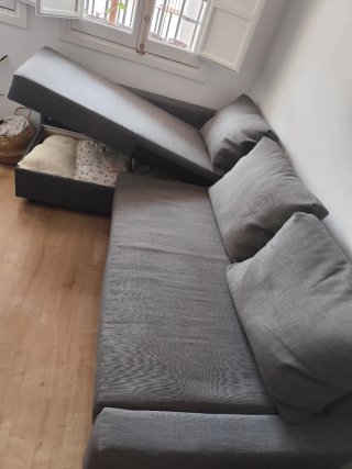 Sofá-cama FRIHETEN Ikea gris (a partir 20/07)