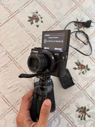 Canon G7X Mark II + Accesorios