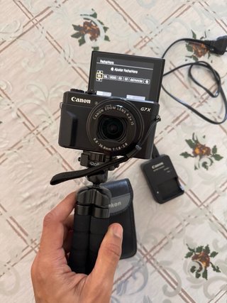 Canon G7X Mark II + Accesorios