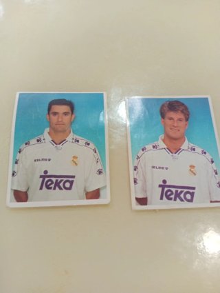 Cromos Panini 95-96 Michel y Laudrup