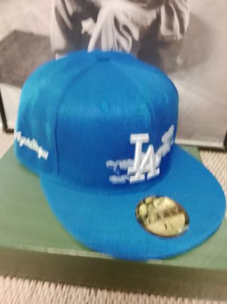 Gorra New Era LA Azul y Blanca Talla 7.1/4