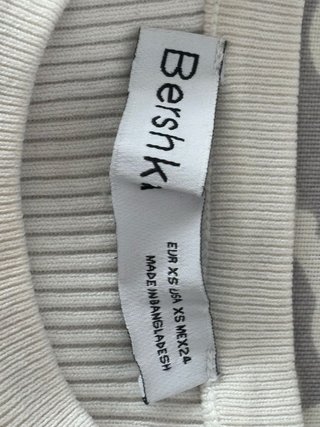 Top Bershka Rayas Talla XS