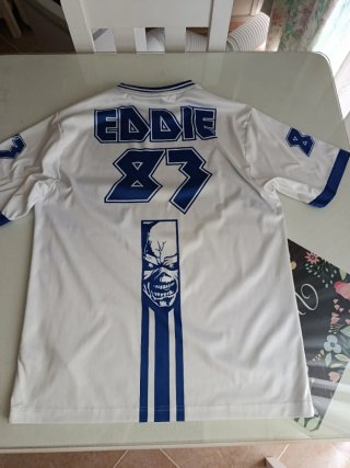 Iron Maiden, Pantera, Sepultura - camiseta futbol