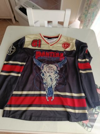 Iron Maiden, Pantera, Sepultura - camiseta futbol