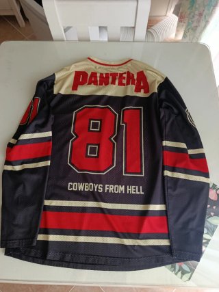 Iron Maiden, Pantera, Sepultura - camiseta futbol