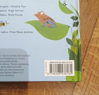 Nola hitz egiten dute animaliek? lehen galderak...
