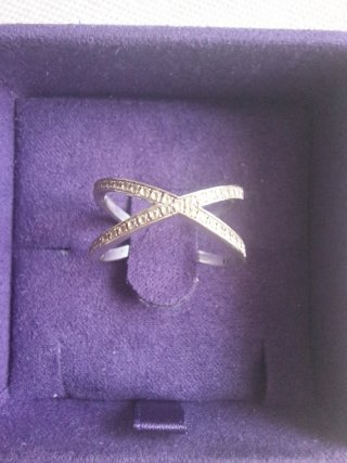 Anillo Aristocrazy Cruzado Plata