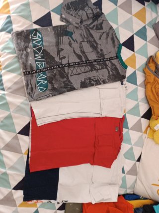 Lote Camisetas Niño Manga Larga Talla 10