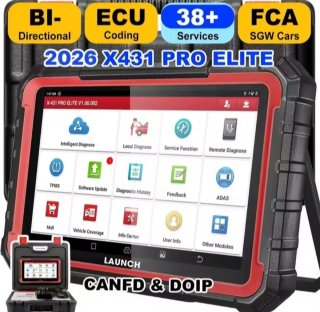 Launch X431 PRO ELITE - Diagnóstico Automotriz