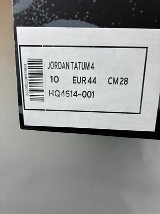 Jordan Tatum 4 Bloodline EU 44