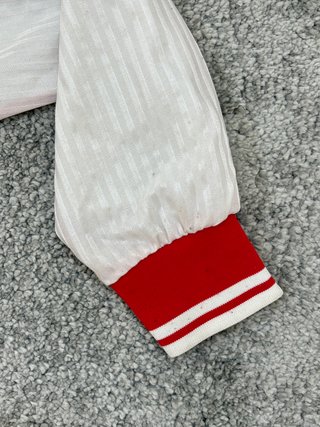 Camiseta fútbol Legea vintage Prenatal roja talla