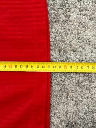 Camiseta fútbol Legea vintage Prenatal roja talla
