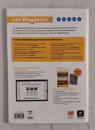 LES BLOGUEURS 2 A1.2 LIVRE (EPACK)