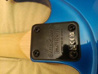 Guitarra Eléctrica Jackson Azul