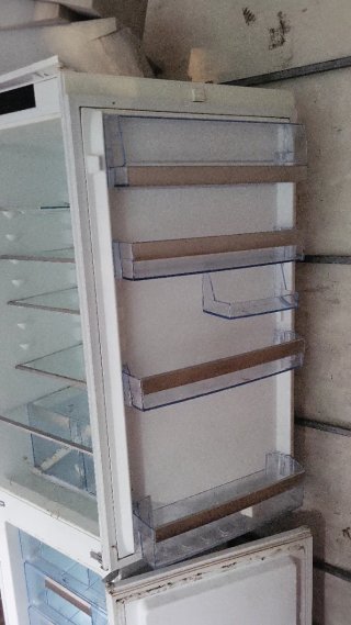 Frigorífico encastrable blanco