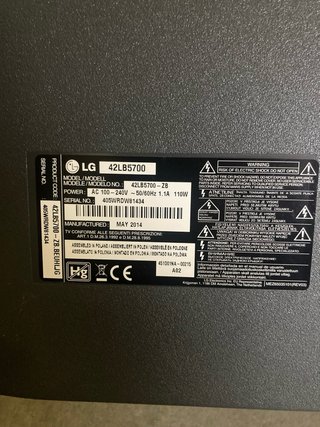 Smart TV LG Negra