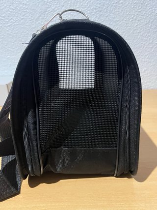 Transportín para mascotas con diseño gatuno