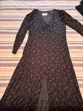 Vestido largo GAP estampado floral