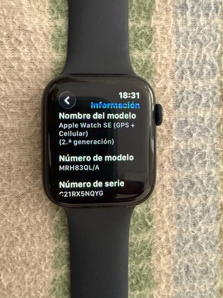 Apple Watch SE GPS+Cellular Negro/Plata