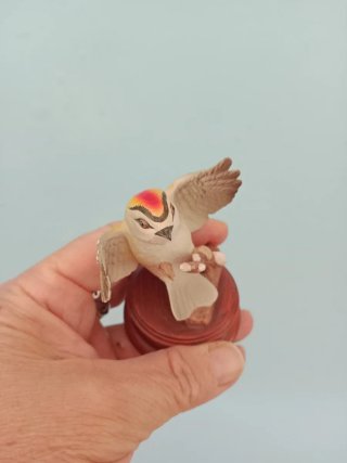 Figura Pajarito Porcelana